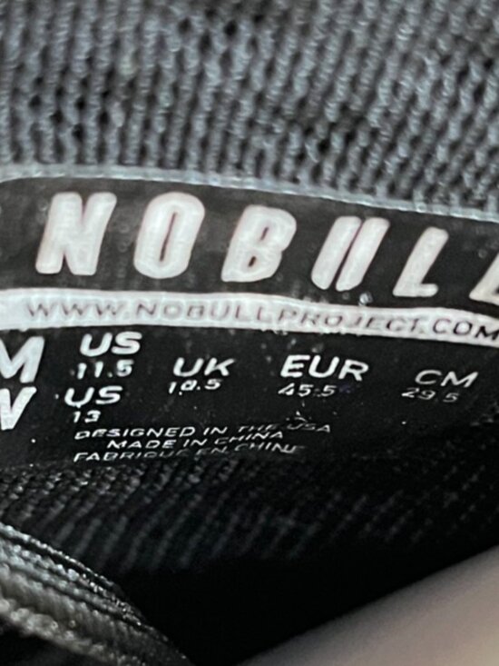 Nobull Outwork High-Top Mens Size 11.5 Black Athletic Training Shoes Sneakers main image 5